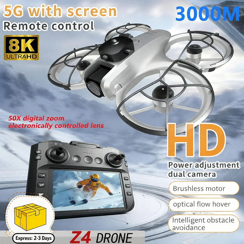 Drone Camera Night Vision - Nouveau Drone MINI Z4 4K Professionnel