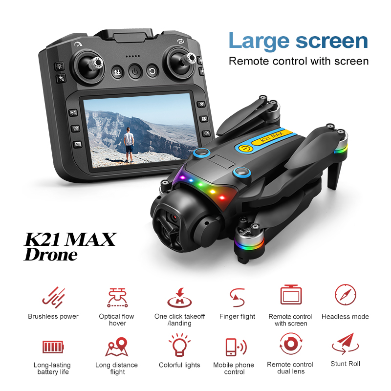Drone Camera Wide Angle - Drone aérien extérieur électrique à double