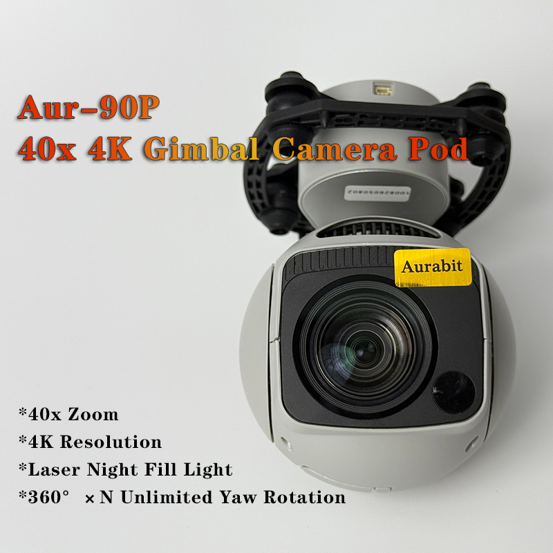 Drone Camera Night Vision - Caméra sphérique 4K 40x Zoom hybride