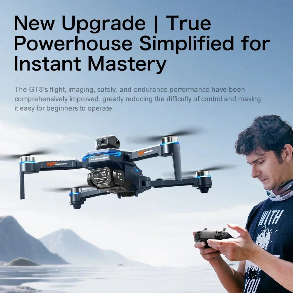 Drone 4K HD GT8 caméra éviteme - Drone Camera Night Vision avis et prix