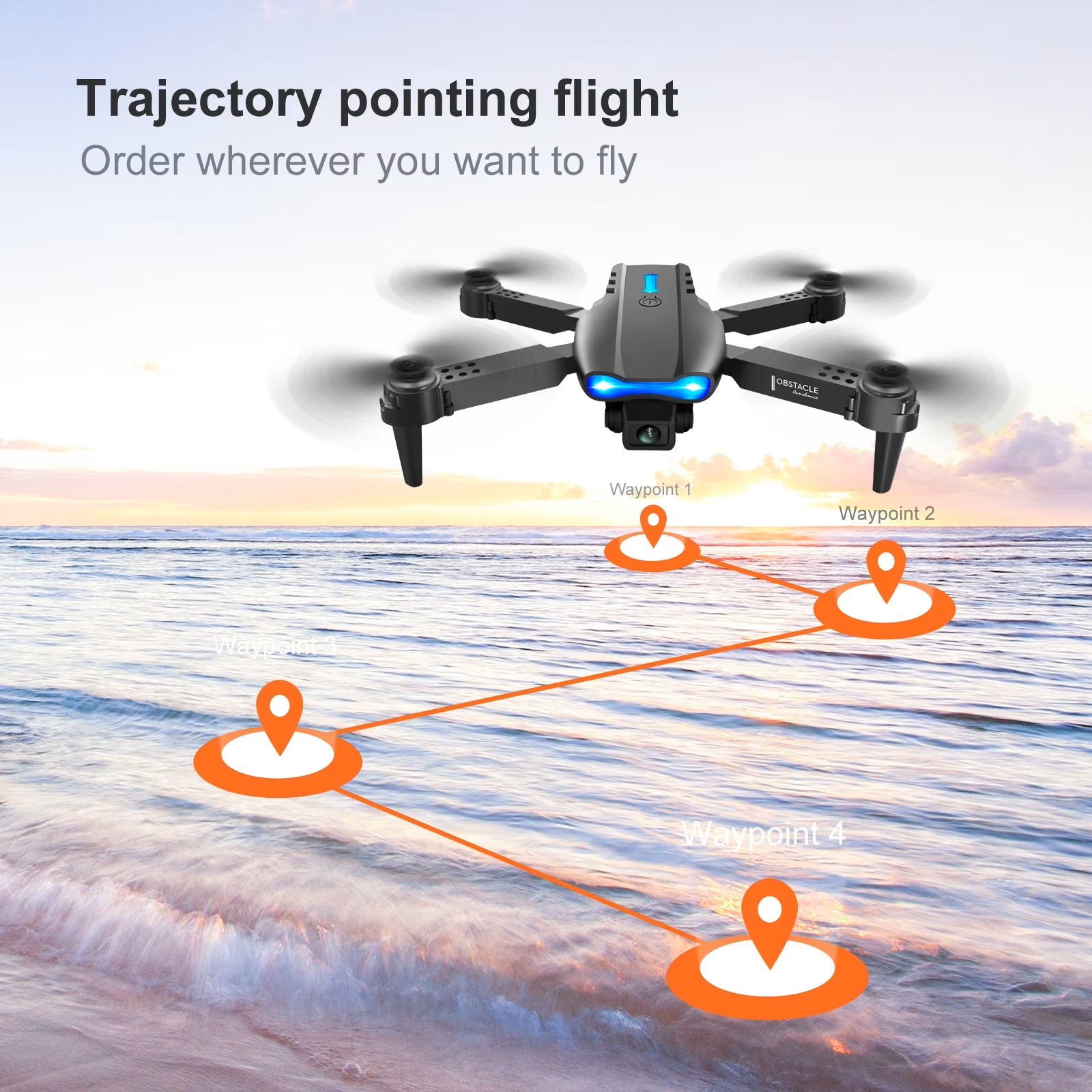 Le drone pliable E88PRO MAX 20 - Drone Camera Night Vision avis et prix