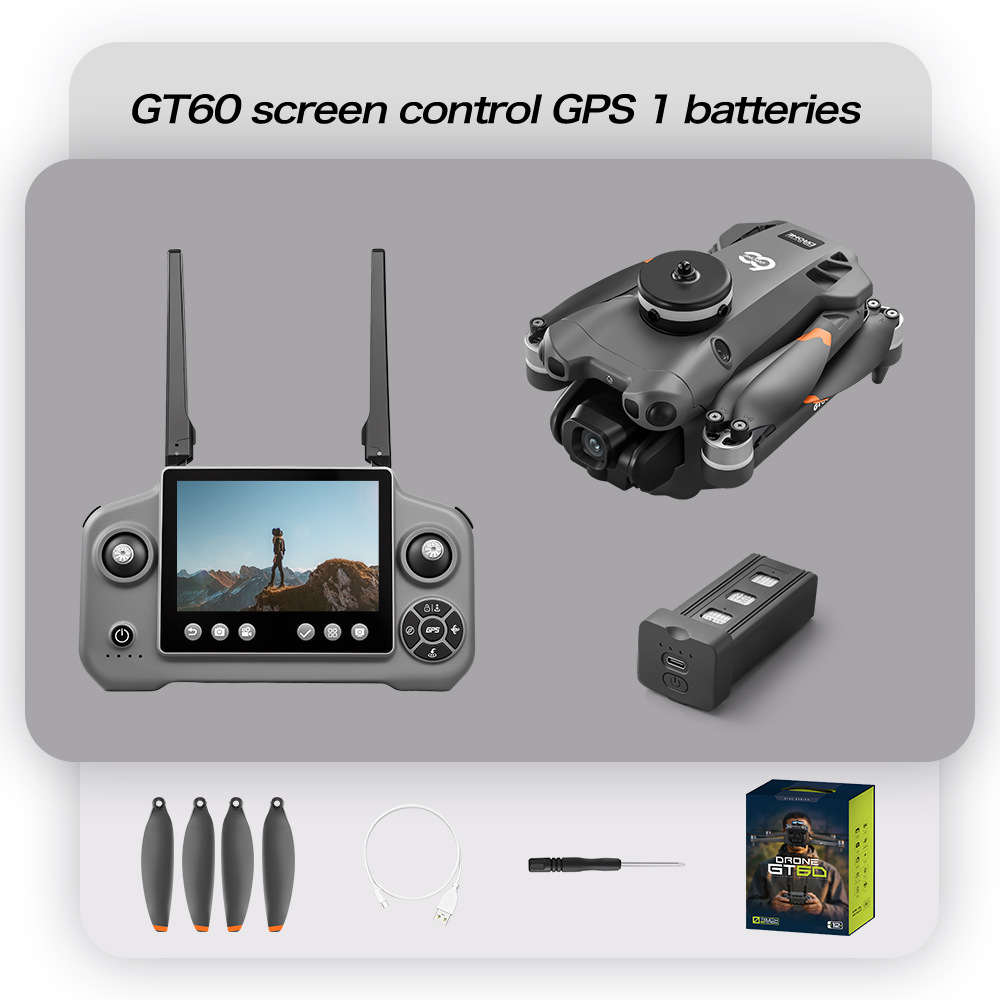 Nouveau drone GPS GT60, photog - Drone Camera Wide Angle avis et prix