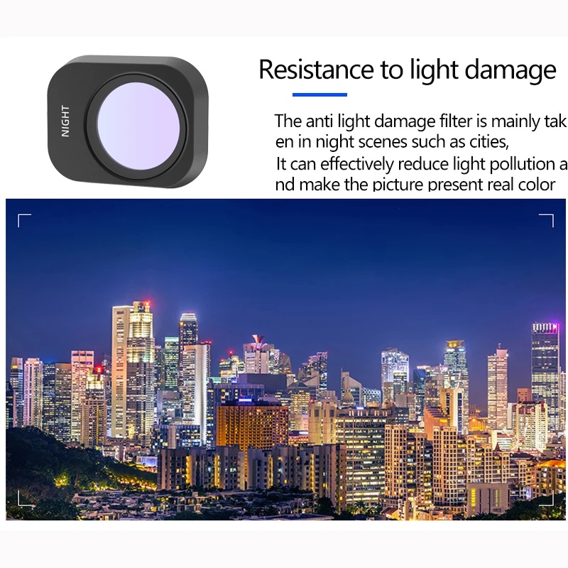 Filtre pour drone DJI Mini 3 P - Drone Camera Filter avis et prix